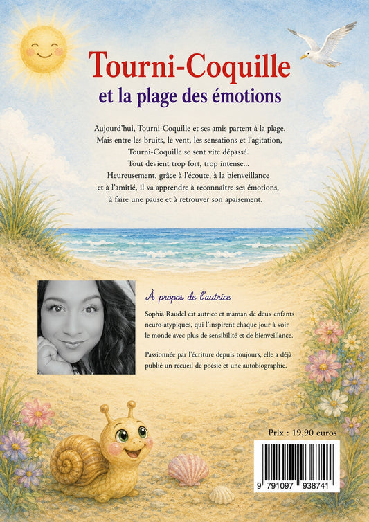 Tourni-coquille TOME 3 LA PLAGE DES EMOTIONS