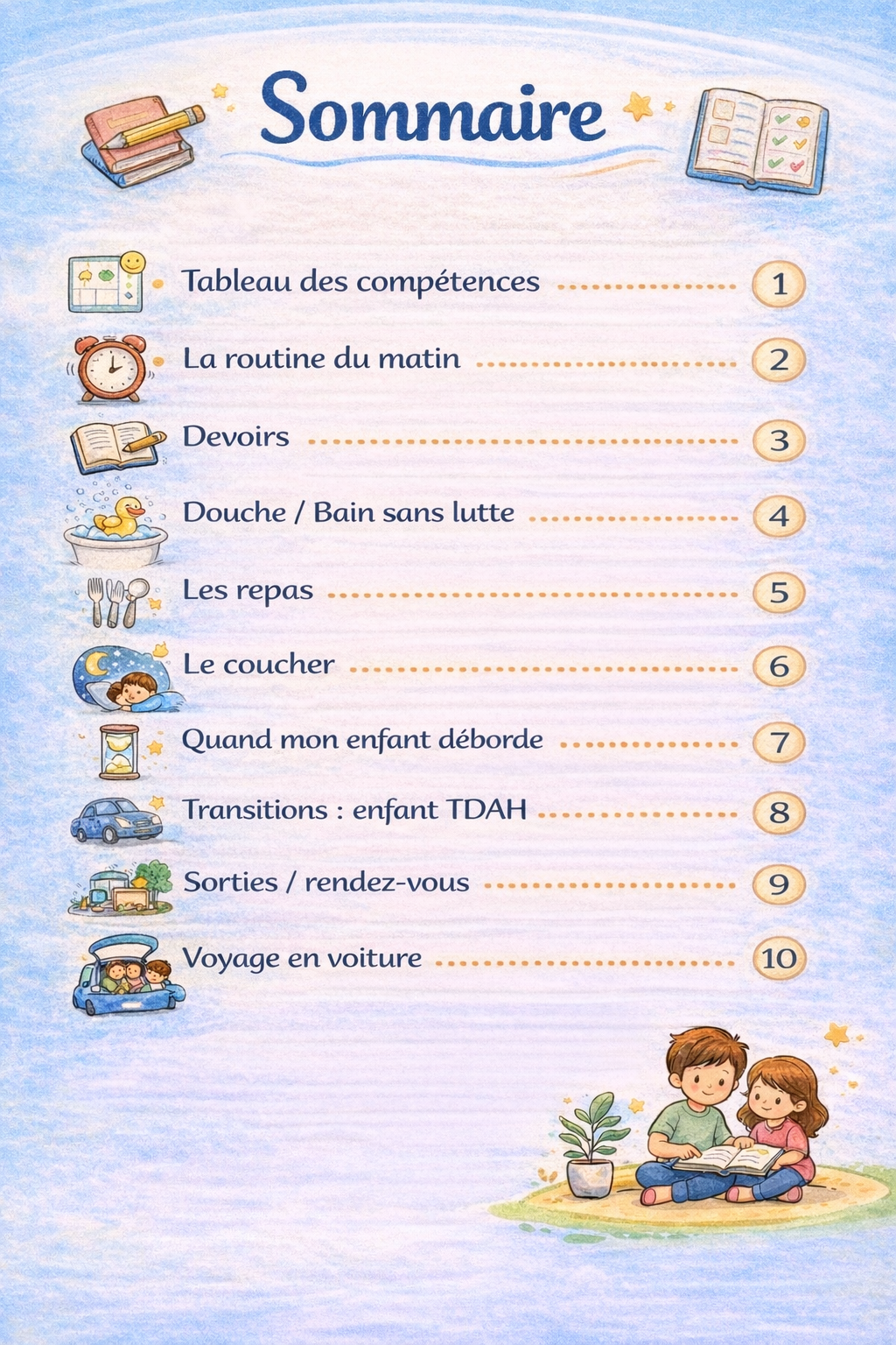 KIT D'ACCOMPAGNEMENT PARENTAL AU QUOTIDIEN ENFANT TDAH