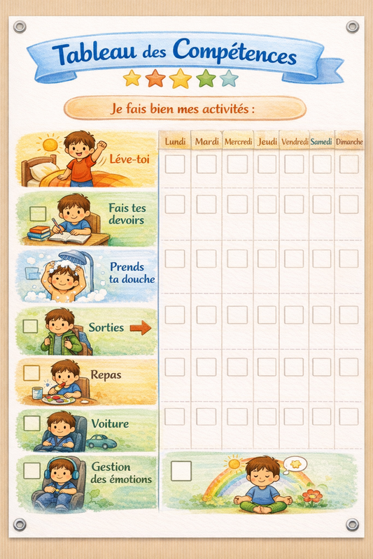 KIT D'ACCOMPAGNEMENT PARENTAL AU QUOTIDIEN ENFANT TDAH