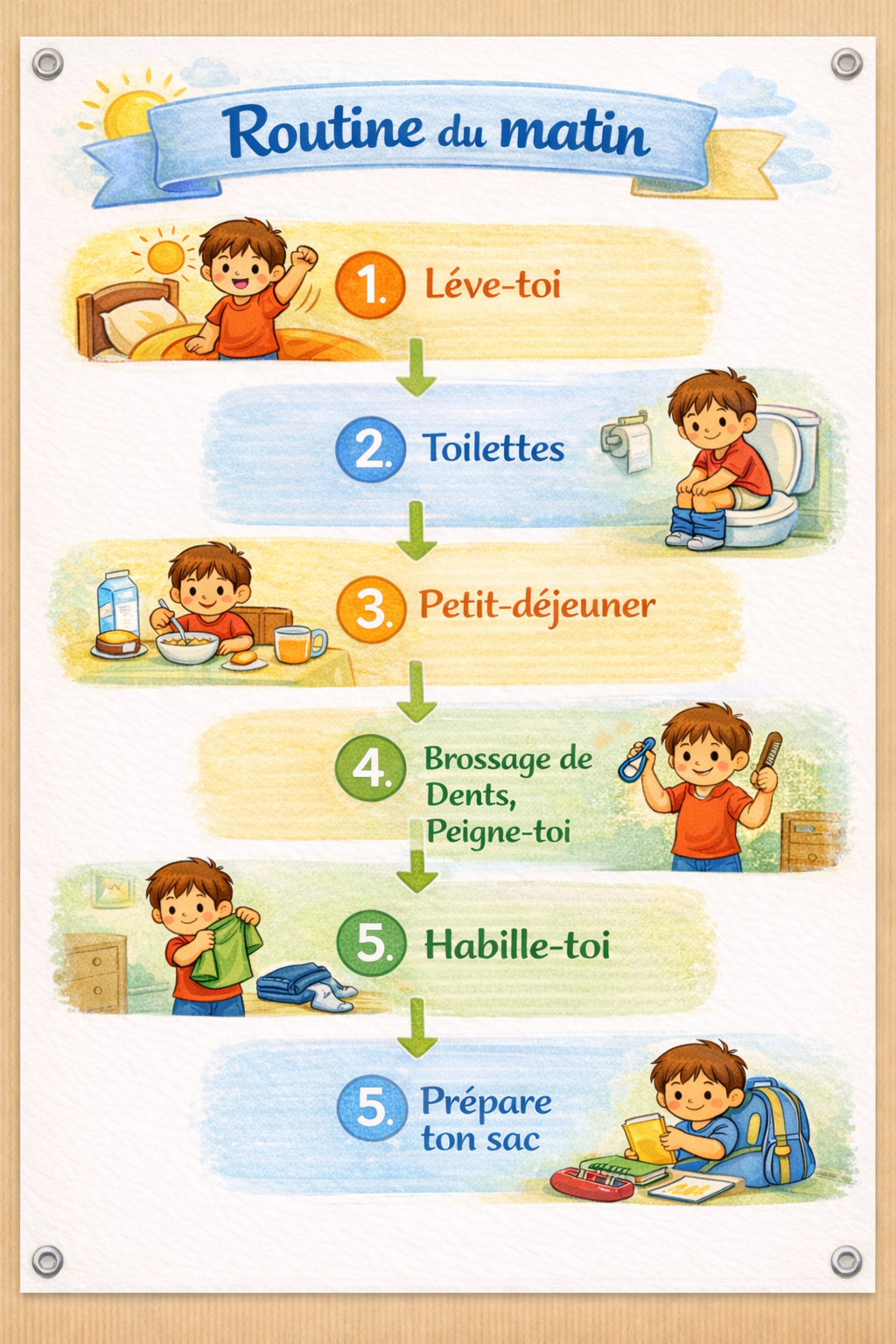 KIT D'ACCOMPAGNEMENT PARENTAL AU QUOTIDIEN ENFANT TDAH